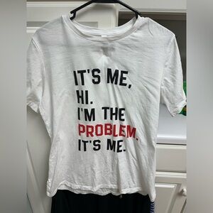 It’s me hi I’m the problem it’s me. Sz large and worn once